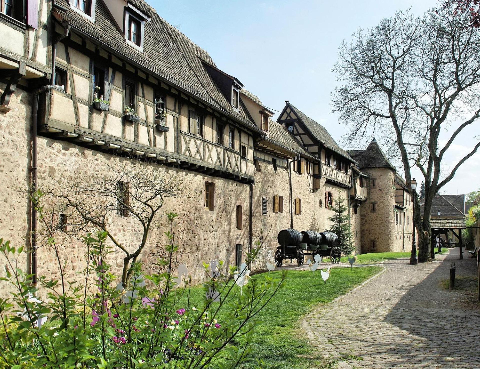 Chez Romane - Appartement Avec Parking Рикевир Экстерьер фото